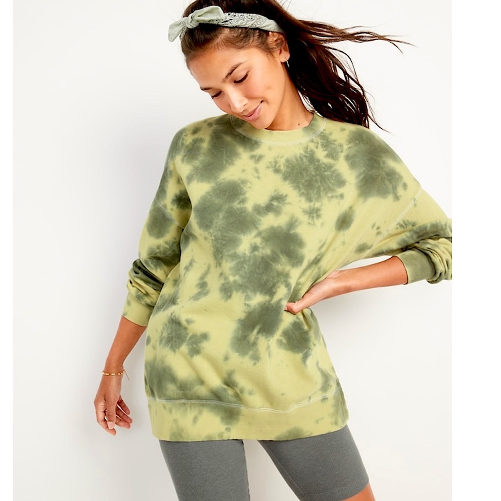 Tunic sweatshirt
